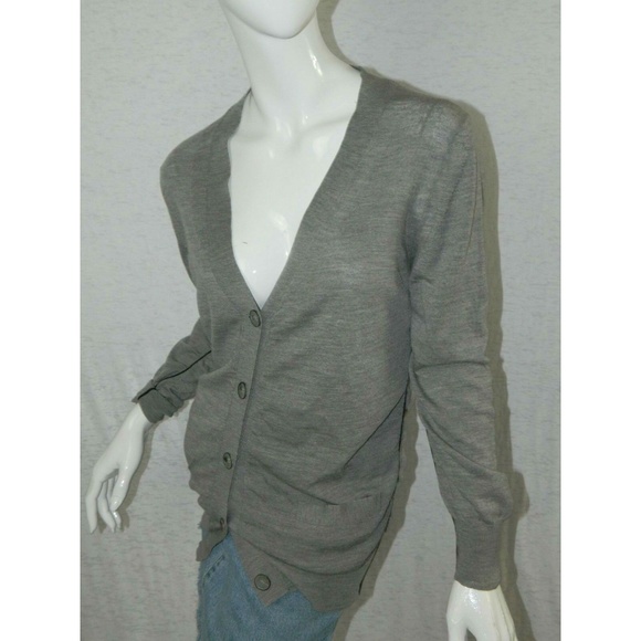 3.1 Phillip Lim Women's Wool Button Down Sweater S - Picture 6 of 8